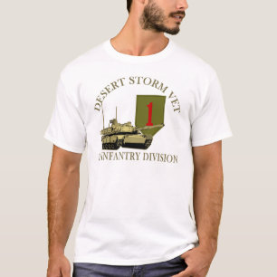 1st ID Desert Storm Vet T-Shirt
