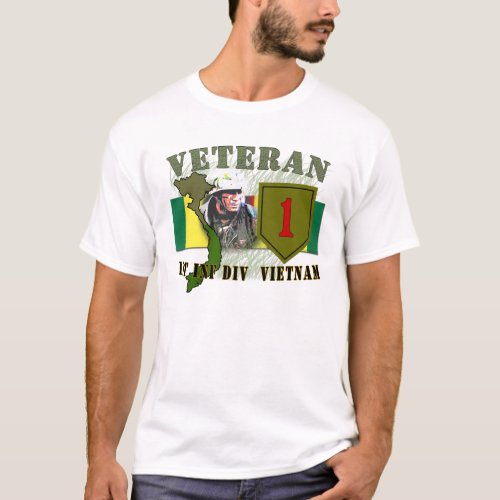 1st Inf Div _ Vietnam no CIB T_Shirt