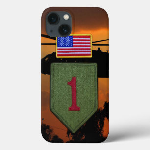 1st infantry big red 1 veterans vets iPhone 13 case