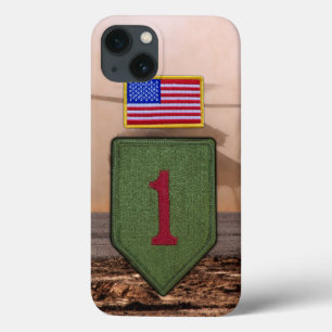 1st infantry big red 1 veterans vets iPhone 13 case