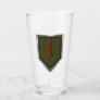 1st Infantry Div “Big Red One” Framed Patch Glass