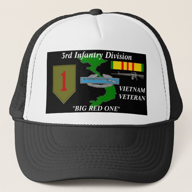 1st Infantry Div Vietnam ball Cap (Front)