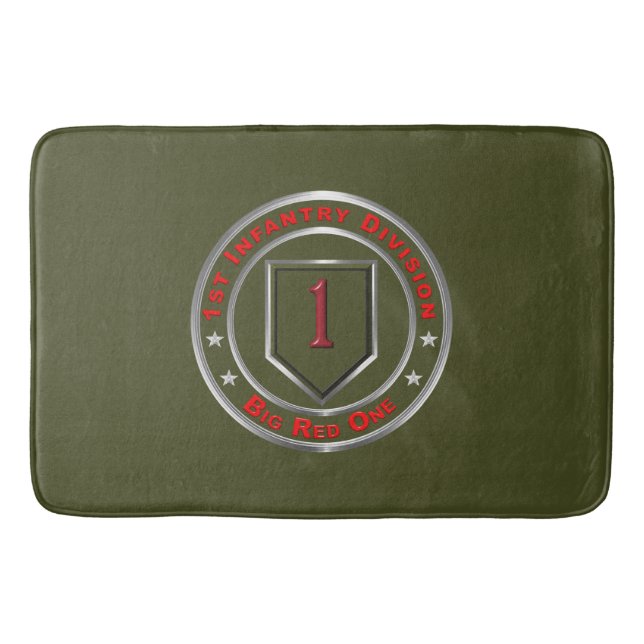 1st Infantry Division  Bath Mat (Front)