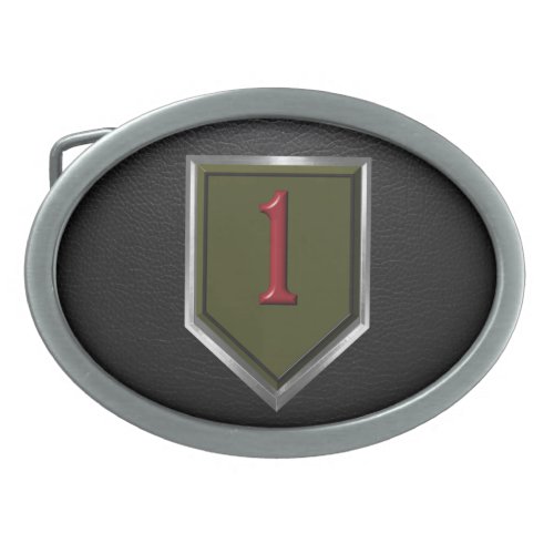 1st Infantry Division    Belt Buckle
