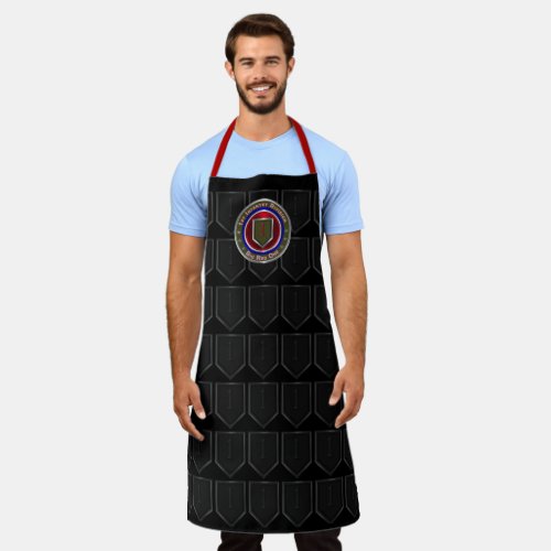 1st Infantry Division Big Red One Apron