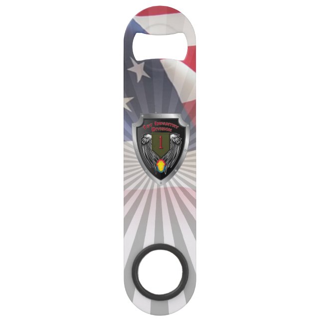 1st Infantry Division “Big Red One” Bar Key (Front)