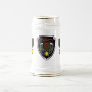 1st Infantry Division “Big Red One” Beer Stein