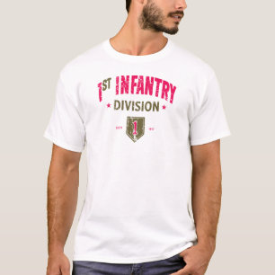 1st Infantry Division "Big Red One" Distressed T-Shirt