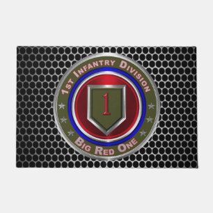 1st Infantry Division “Big Red One” Doormat