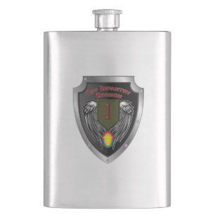 1st Infantry Division “Big Red One” Flask