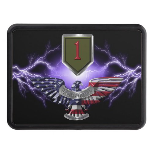 1st Infantry Division Big Red One Hitch Cover