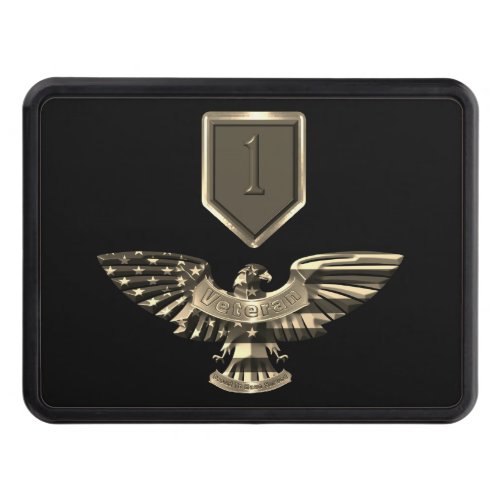 1st Infantry Division Big Red One Hitch Cover