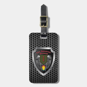 1st Infantry Division “Big Red One” Luggage Tag