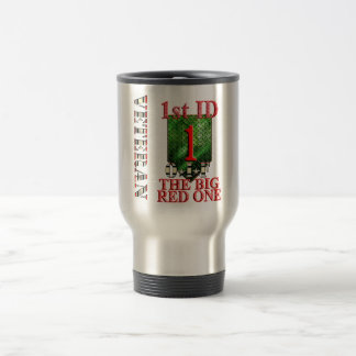1st Infantry Division Big Red One OIF Travel Mug