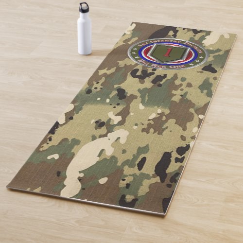 1st Infantry Division Big Red One  Yoga Mat