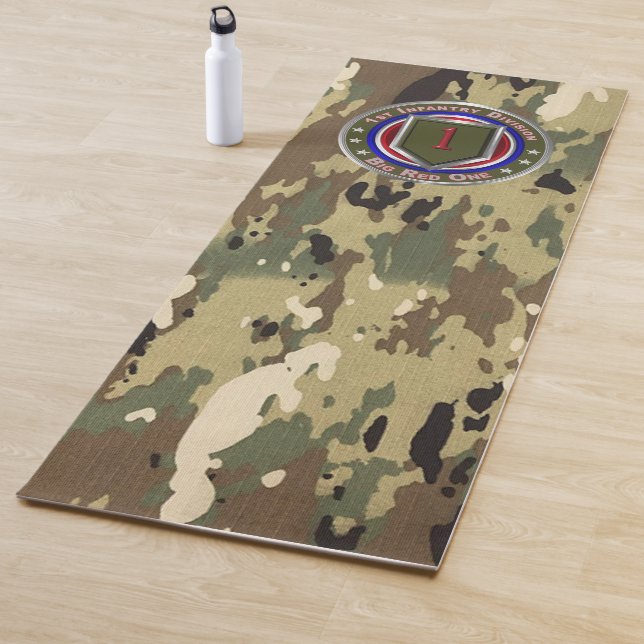 1st Infantry Division “Big Red One”  Yoga Mat (In Situ)