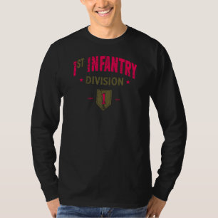 1st Infantry Division "BRO" Distressed Long T-Shirt