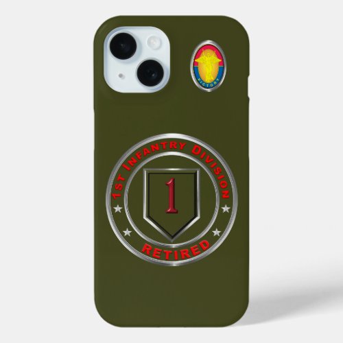 1st Infantry Division  iPhone 15 Case