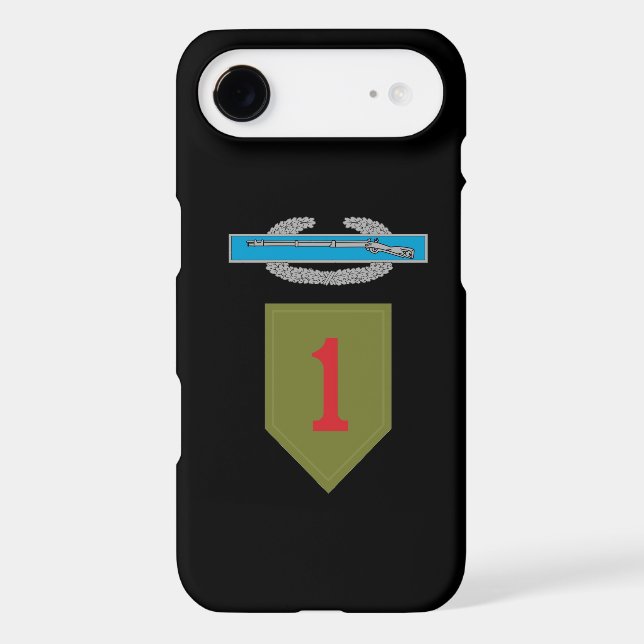 1st Infantry Division CIB Case-Mate iPhone Case (Back)