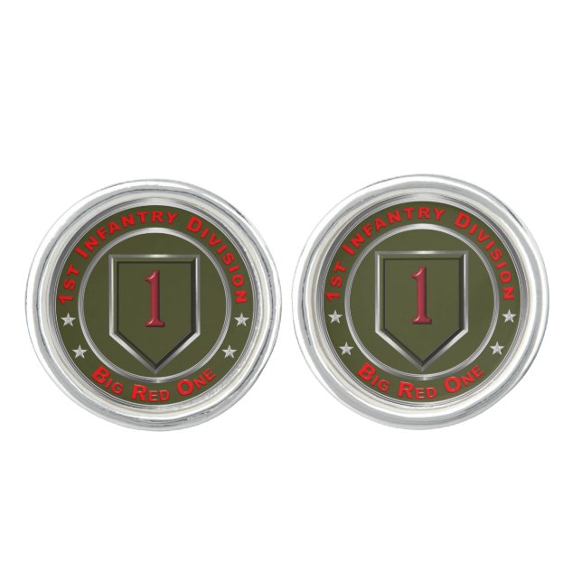 1st Infantry Division   Cufflinks (Front)