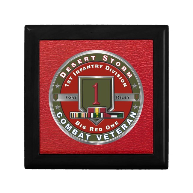 1st Infantry Division Desert Storm Gift Box (Front)