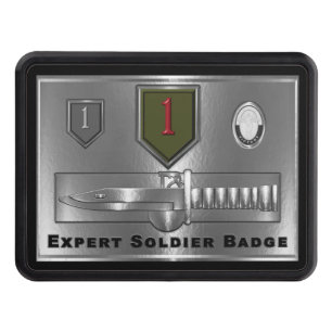 1st Infantry Division “Expert Soldier Badge” Hitch Cover