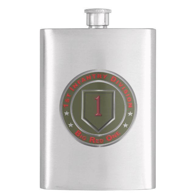 1st Infantry Division  Flask (Front)