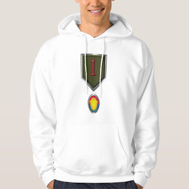  1st Infantry Division  Hoodie (Front)