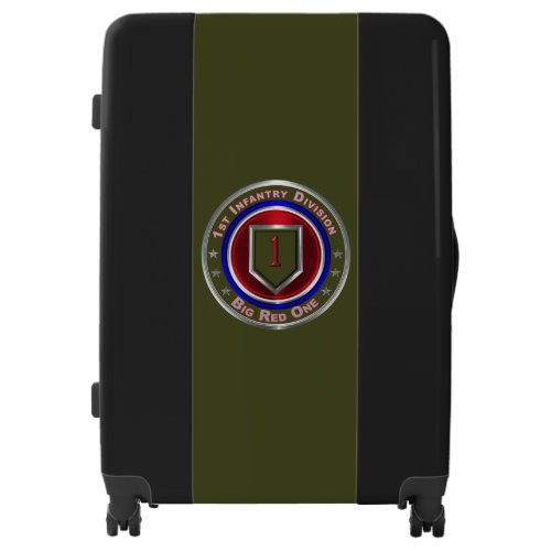 1st Infantry Division Keepsake Luggage