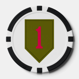 1st Infantry Division/Lady Victory poker chip
