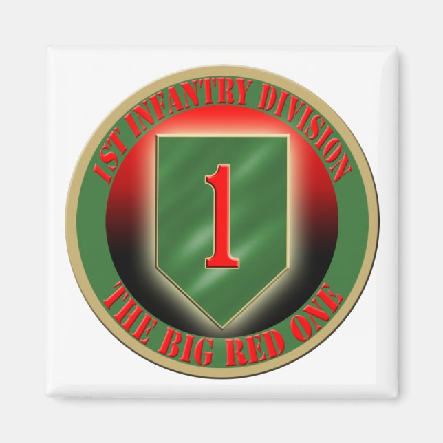 1st Infantry Division Magnet (Front)