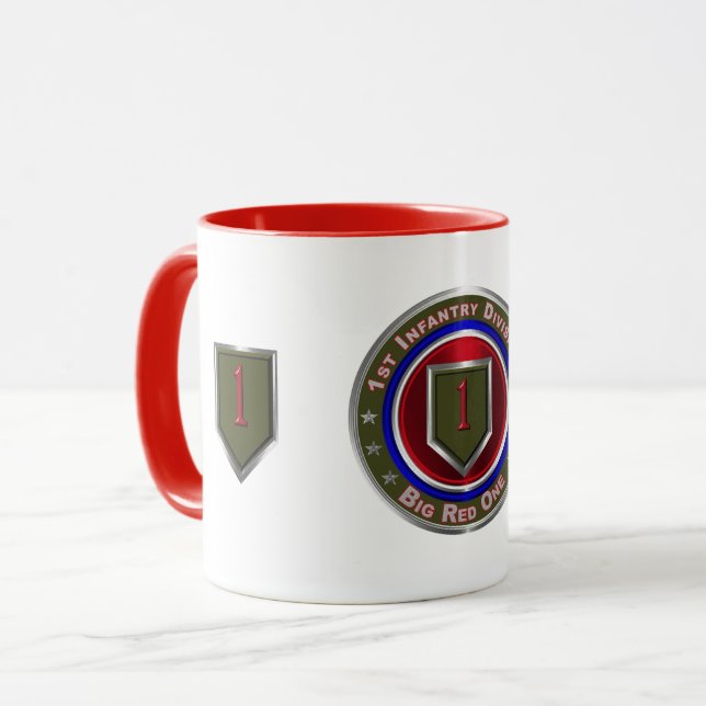 1st Infantry Division  Mug (Front Left)