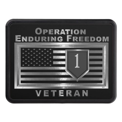 1st Infantry Division Operation Enduring Freedom Hitch Cover