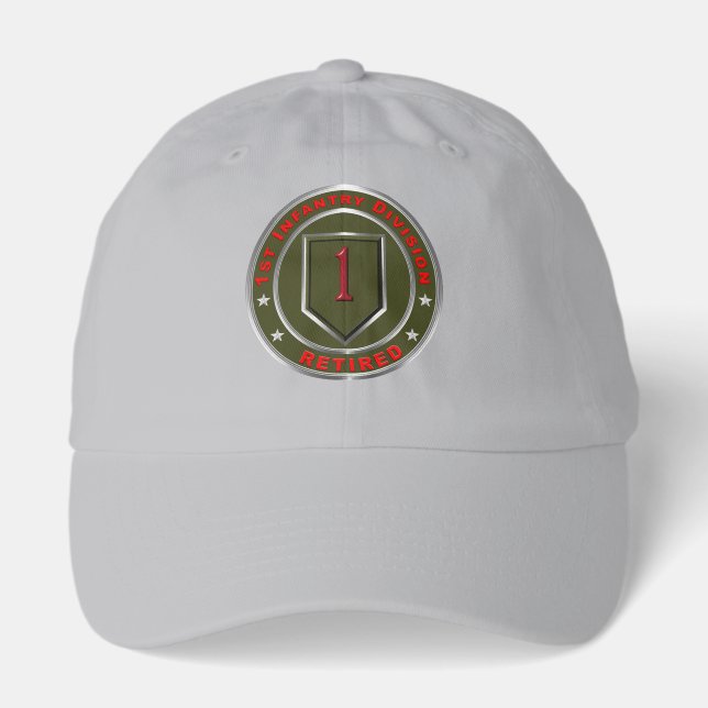 1st Infantry Division Retired  Hat (Front)