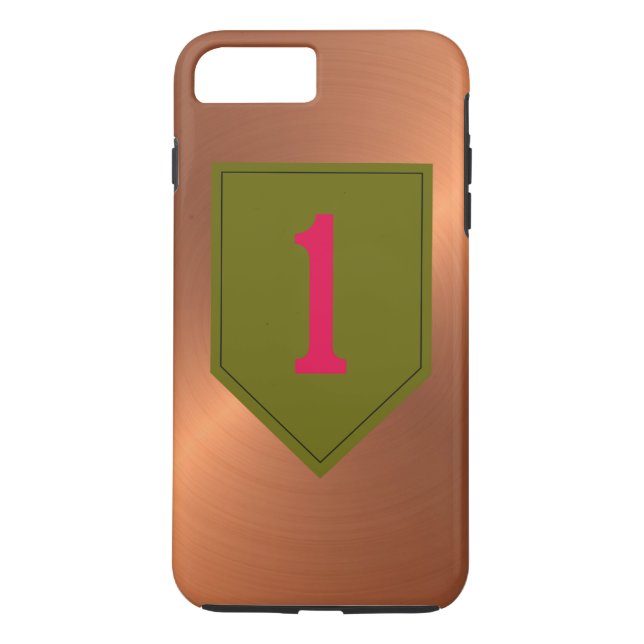 1st Infantry Division "The Big Red One" Case-Mate iPhone Case (Back)