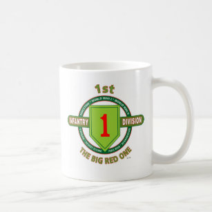 1ST INFANTRY DIVISION "THE BIG RED ONE" COFFEE MUG