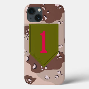 1st Infantry Division "The Big Red One" Desert iPhone 13 Case
