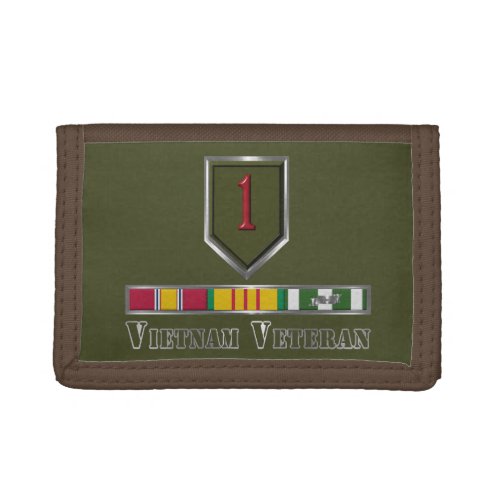1st Infantry Division  Trifold Wallet