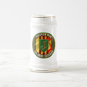 1st Infantry Division Vietnam Beer Stein
