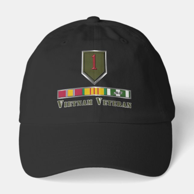 1st Infantry Division Vietnam Veteran Hat (Front)