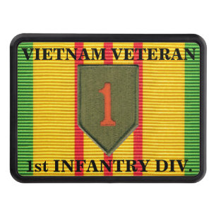 1st Infantry Division VSM Ribbon Hitch Cover