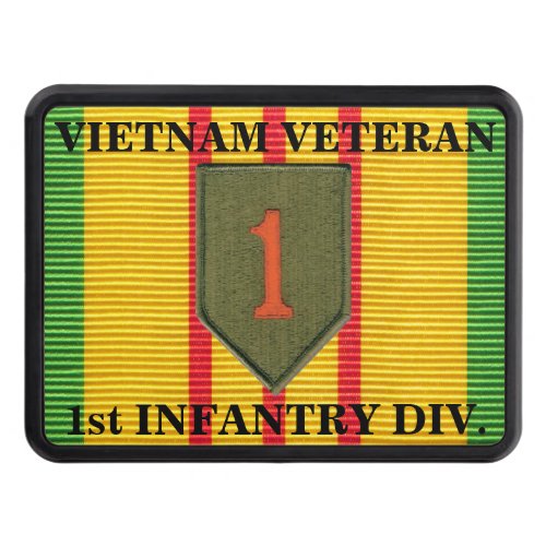 1st Infantry Division VSM Ribbon Hitch Cover