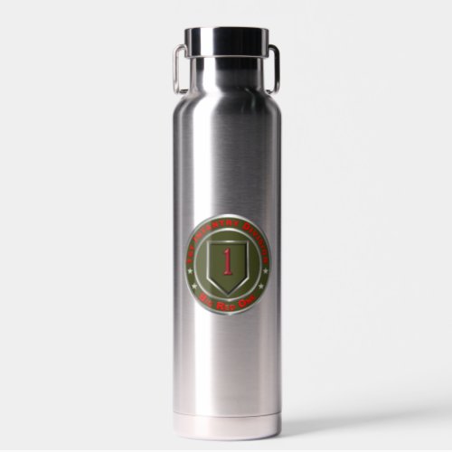 1st Infantry Division  Water Bottle