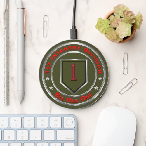 1st Infantry Division   Wireless Charger