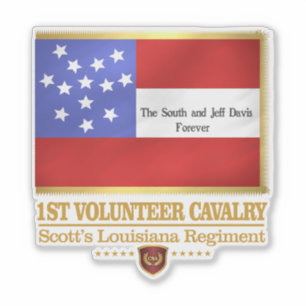 1st Louisiana Cavalry Sticker
