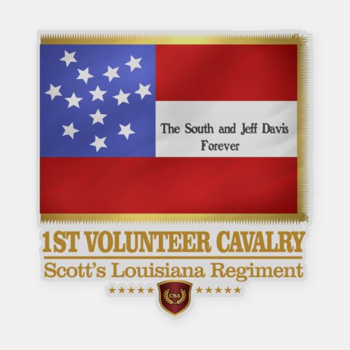 1st Louisiana Cavalry  Sticker