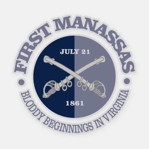 1st Manassas BG Sticker