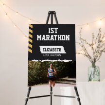 1ST Marathon Post Marathon Running Party Runner