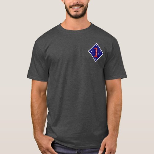 1st Marine Division Engagements Tee