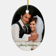 1st Married Christmas Ornament